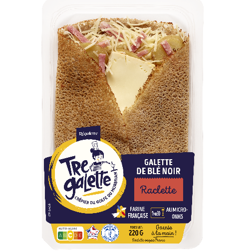 Galette garnie Raclette TRE GALETTE Galette garnie Raclette TRE GALETTE