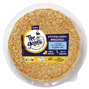 Un paquet de Crêpes moelleuses Tre Galette