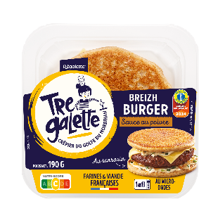 Breizh Burger sauce Poivre TRE GALETTE